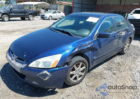 2004 Honda Accord 3.0 Ex из США, поврежденный, VIN 1HGCM66554A053737